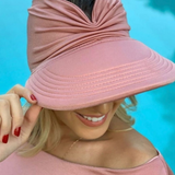 Women's Visor hat Headband style for beach or sport