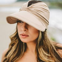 Women's Visor hat Headband style for beach or sport