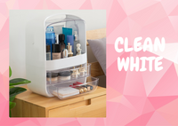 Large White Makeup organiser