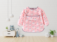 Bunny Smock Bib long sleeve