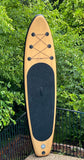 3.2m Stand up Paddle Board (Inflatable) - Wood Look SUP ISUP