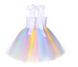 “Girls LED Light Up Unicorn Dress Tutu Horn Wings Costume Sequins Flowers Birthday Party Sydney Lucymelon MACARON”