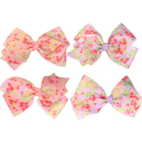 “2pc luxury bows sequins sparkle dance party sydney lucymelon sparkly beige pastel gold pink peach flowers kid girl stylish fashion”