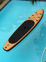 3.2m Stand up Paddle Board (Inflatable) - Wood Look SUP ISUP