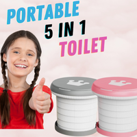 "Portable toilet seat for children kids potty training travel camping driving holidays festivals 5 in 1 toilet seat step up bin organiser lucymelon Sydney"