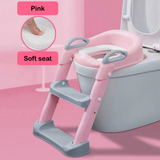 “Step up cushioned toilet seat for children kids potty training ladder toilet safety non-slip lucymelon Sydney"